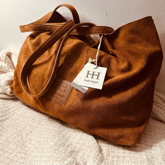 Haute Hippie suede hobo bag NWT - Picture 8 of 10